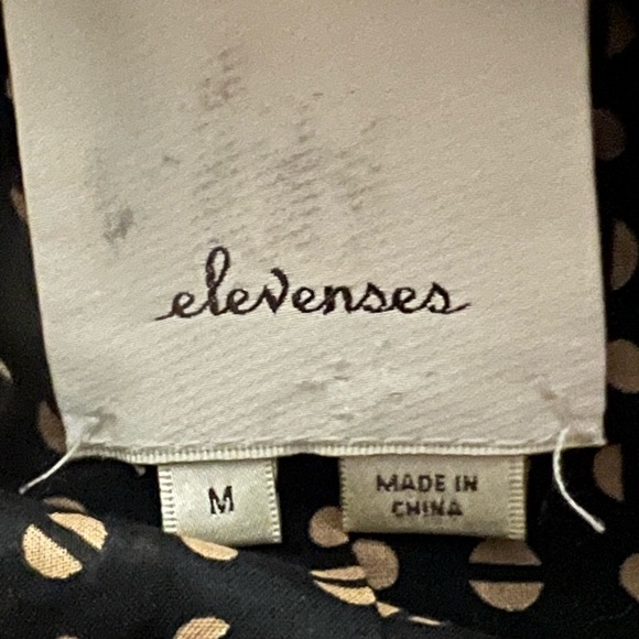 Anthropologie Elevenses Black Suit Jacket- Medium - Picture 7 of 8